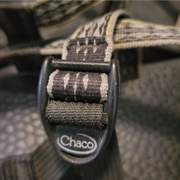 Chaco Men's Sandals Gray Adjustable Ankle Strap Size 13 - Picture 10 of 11